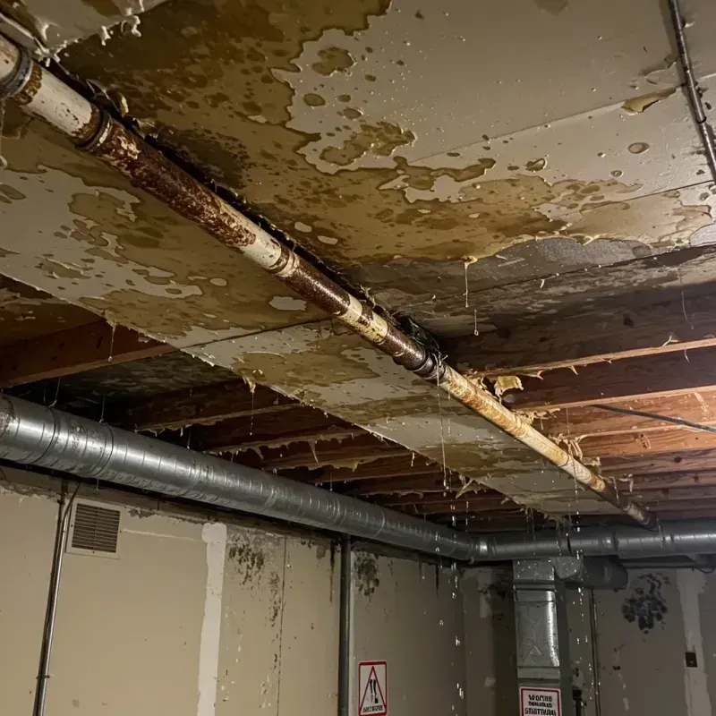 Ceiling Water Damage Repair in Mount Pleasant, TN